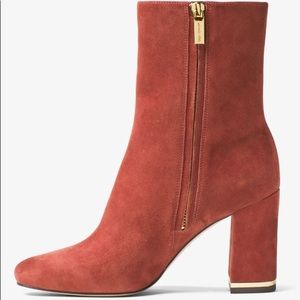 Michael Kors Suede Ankle Bootie